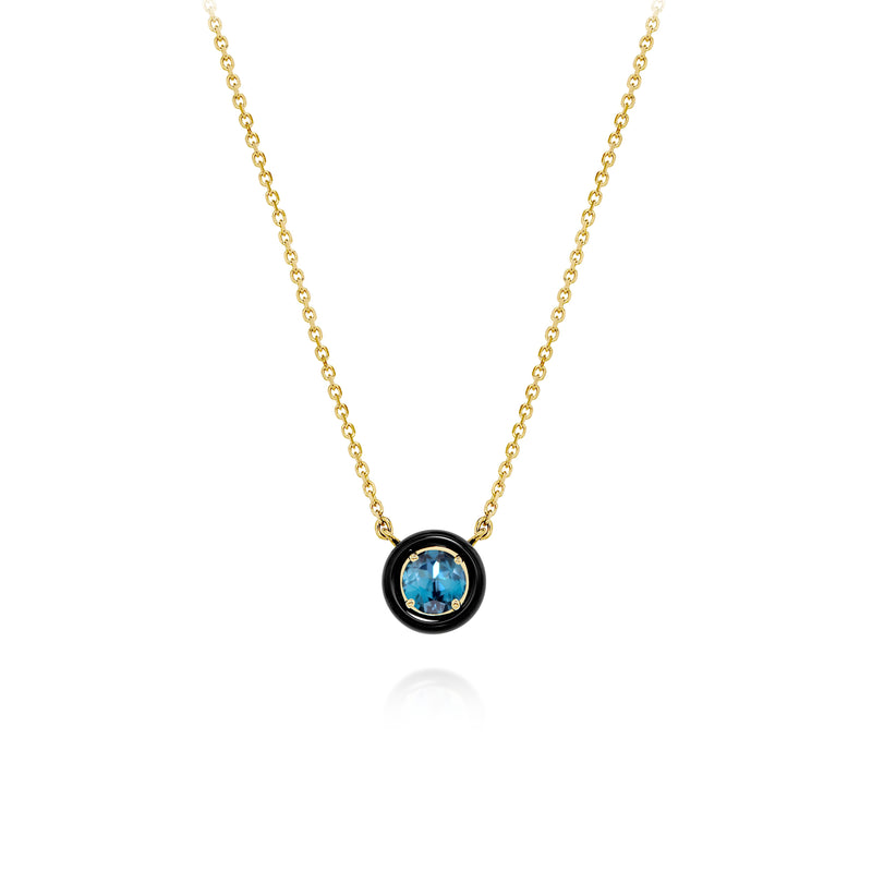 London blue topaz chakra pendant necklace sauer tiny gods 