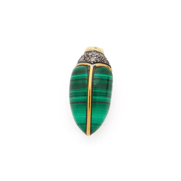 Bibi van der Velden Green Rhino Gold Necklace – Bibi van der