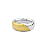 18k yellow gold and sterling silver Knox ring by Kloto Tiny Gods