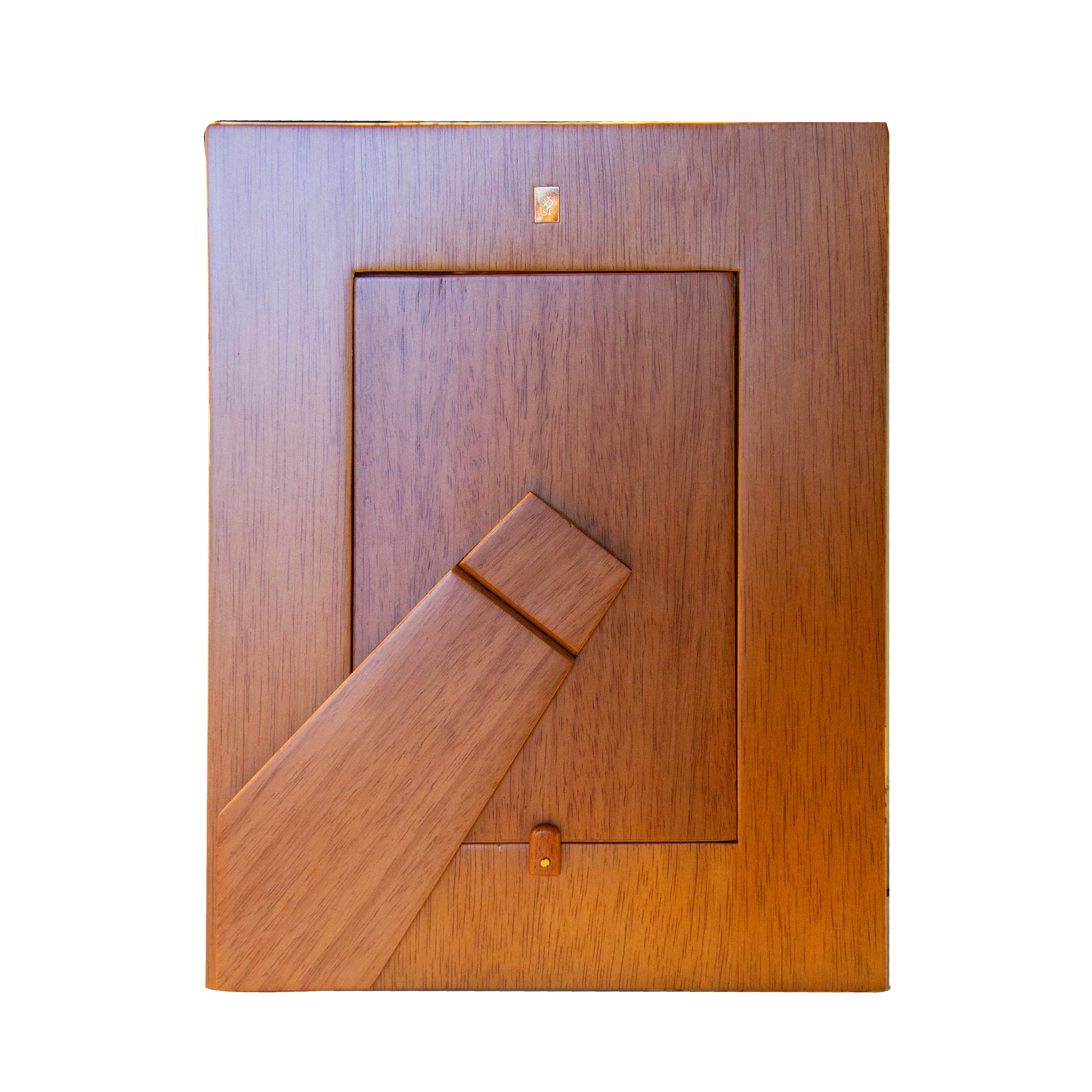 Silvia Furmanovich home collection Lilly flower floral  print marquetry wood grey natural wood picture frame Tiny Gods 