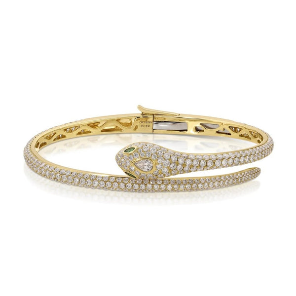 snake-coil-diamond-bracelet-yellow-gold-anita-ko-tiny-gods