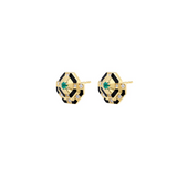 state-property-genil-echantress-earrings-yellow-gold-emerald-oynx-model-tiny-gods