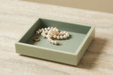 Small mint stacking jewelry valet tray by Trove Tiny Gods