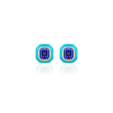 tanzanite-blue-turquoise-emerald-cut-goshwara-stud-earrings-tiny-gods