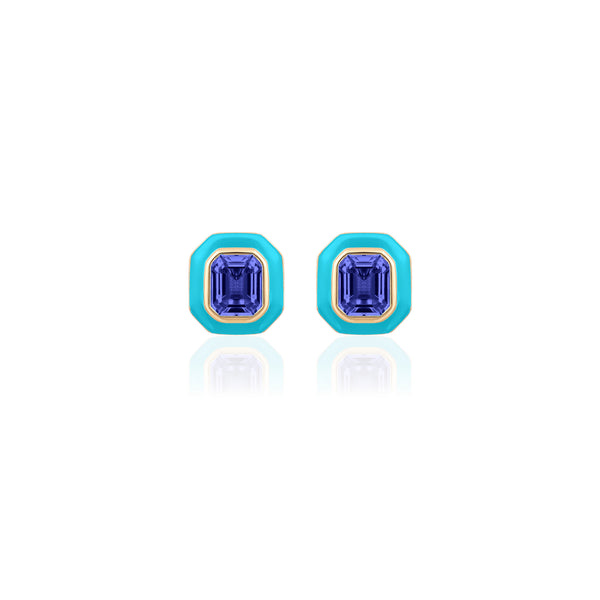 tanzanite-blue-turquoise-emerald-cut-goshwara-stud-earrings-tiny-gods