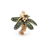 18k monkey palm earhugger ear cuff by Bibi Van Der Velden Tiny Gods