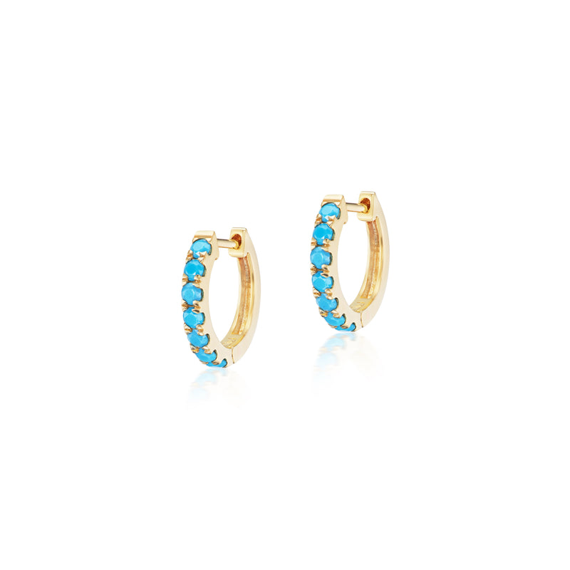 turquoise-yellow-gold-huggie-hoop-earrings-tiny-gods