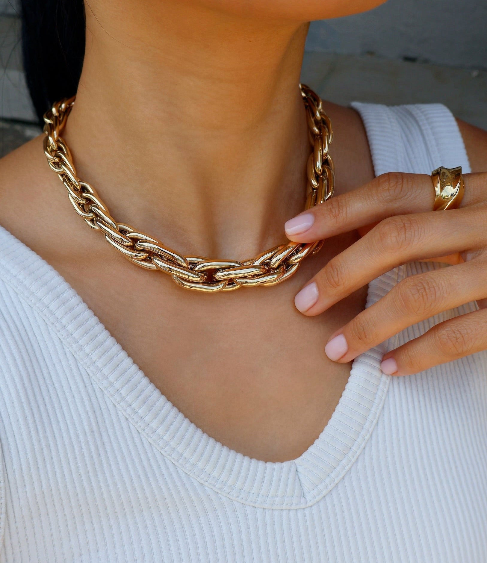 18k yellow gold flux I ring by Dries Criel Tiny Gods