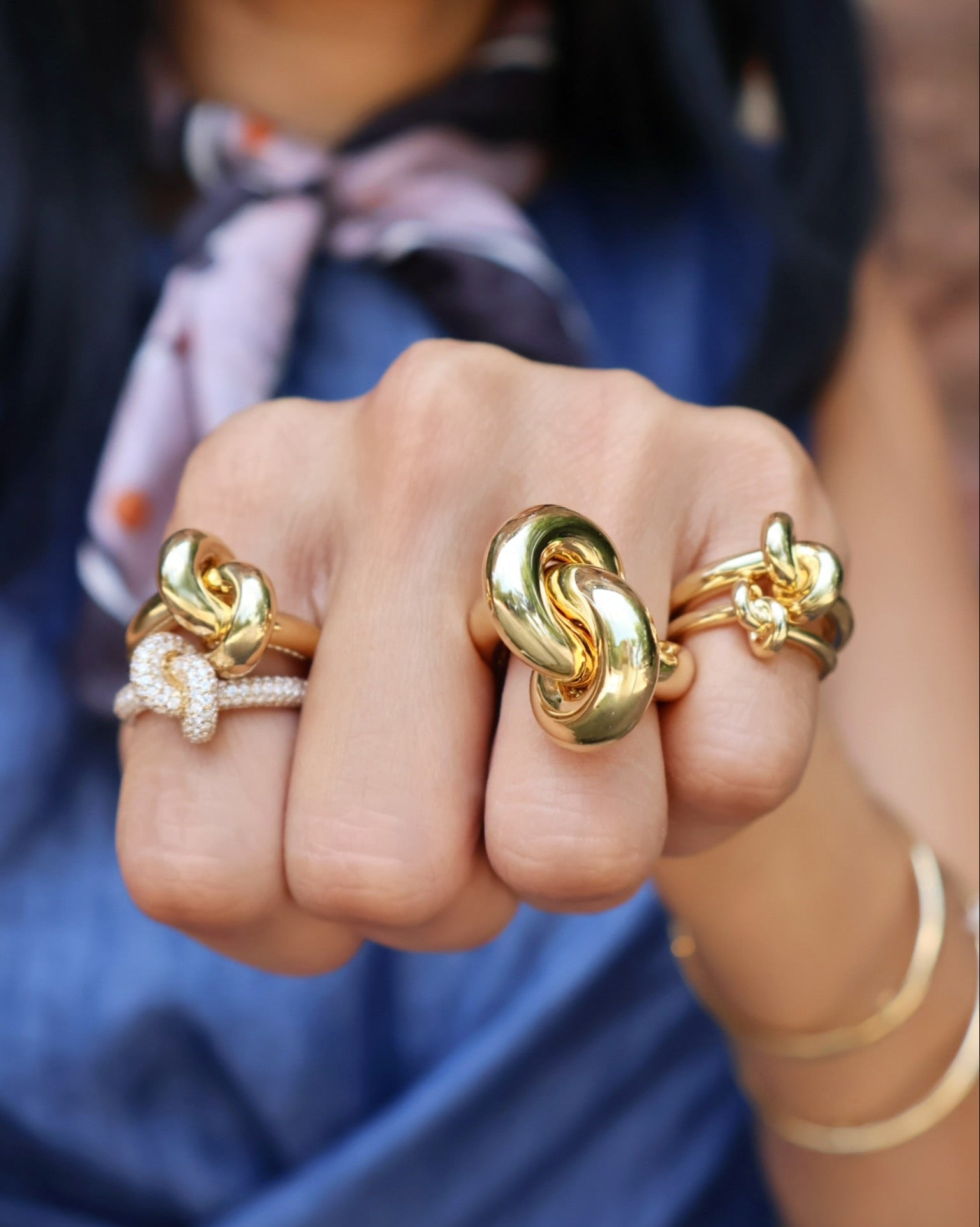 Small Legacy Knot Ring