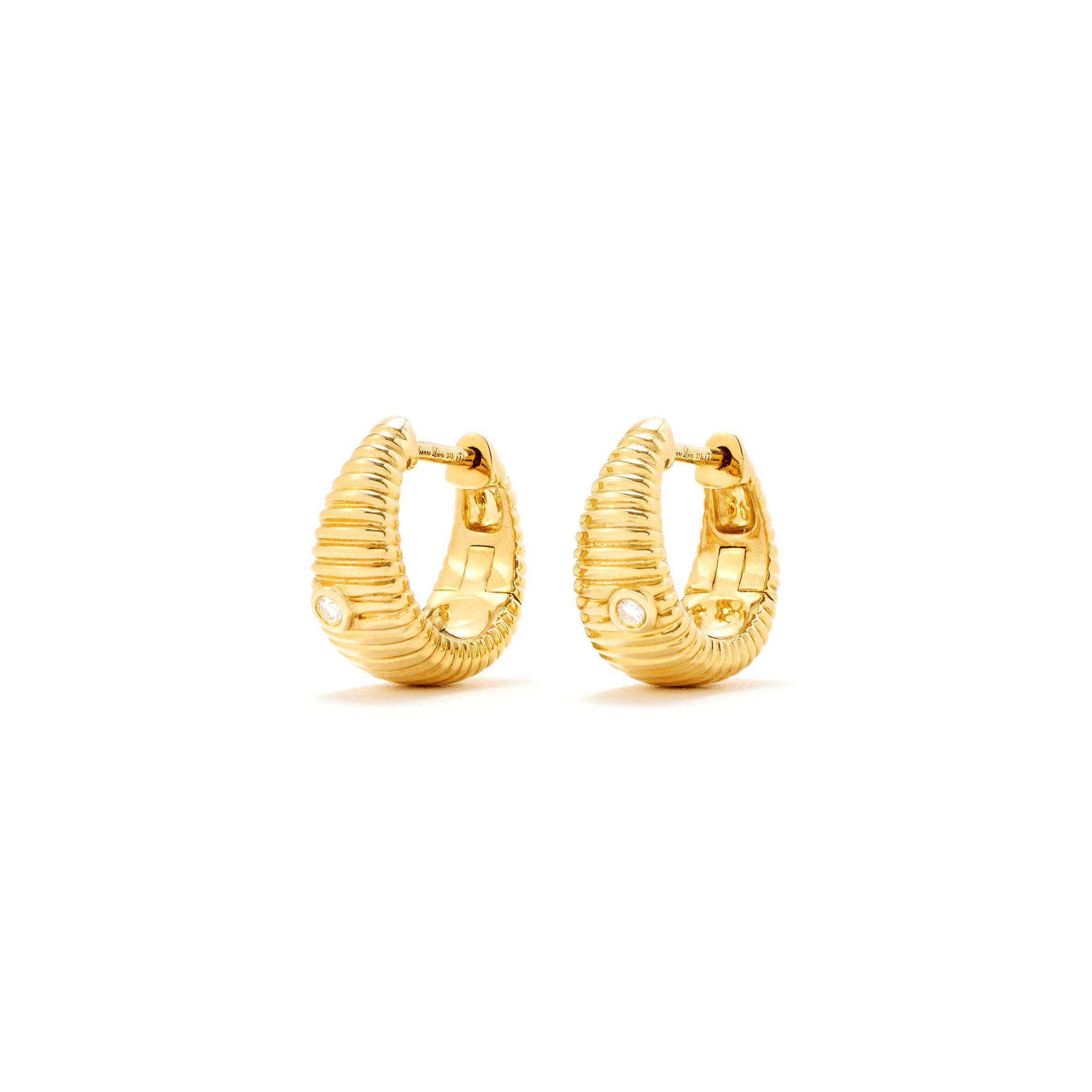 Nano Creoles Hoop Earrings