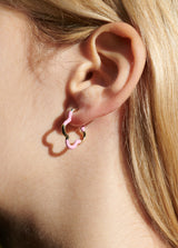 B Pink Mini Earrings