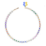 B-Colour Bea Bongiasca B Multi Color Glass Bead Necklace