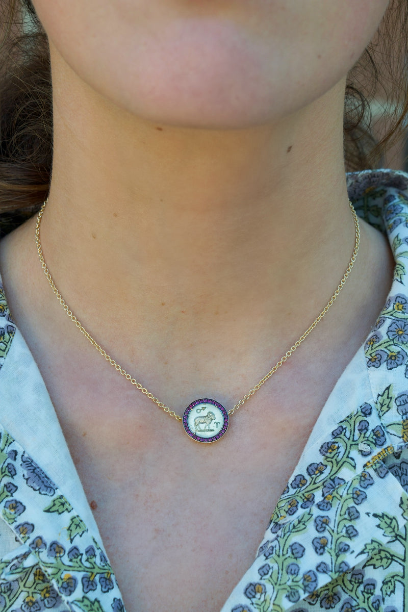 Being Crystal Aries Pendant