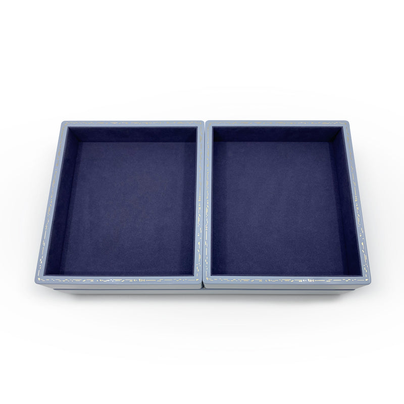 Small Evening Blue Catchall Tray