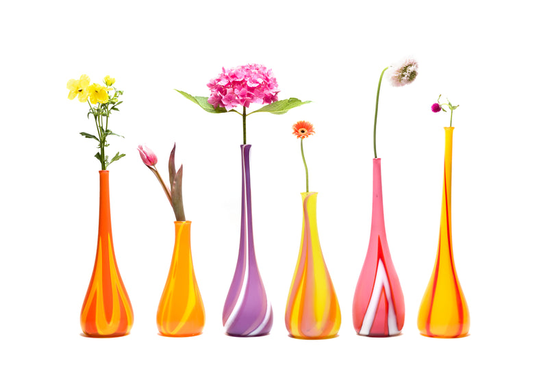 Lilac Drop Neck Vase