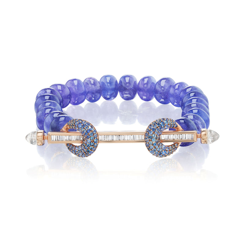 Chakra Healing Stone 8mm Stretch Bead Bracelet | AMiGAZ Attitude Approved  Accessories